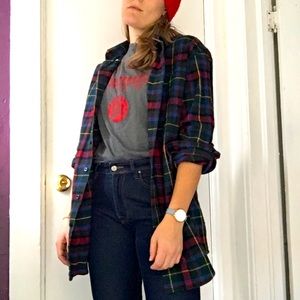 L.L. Bean flannel button up